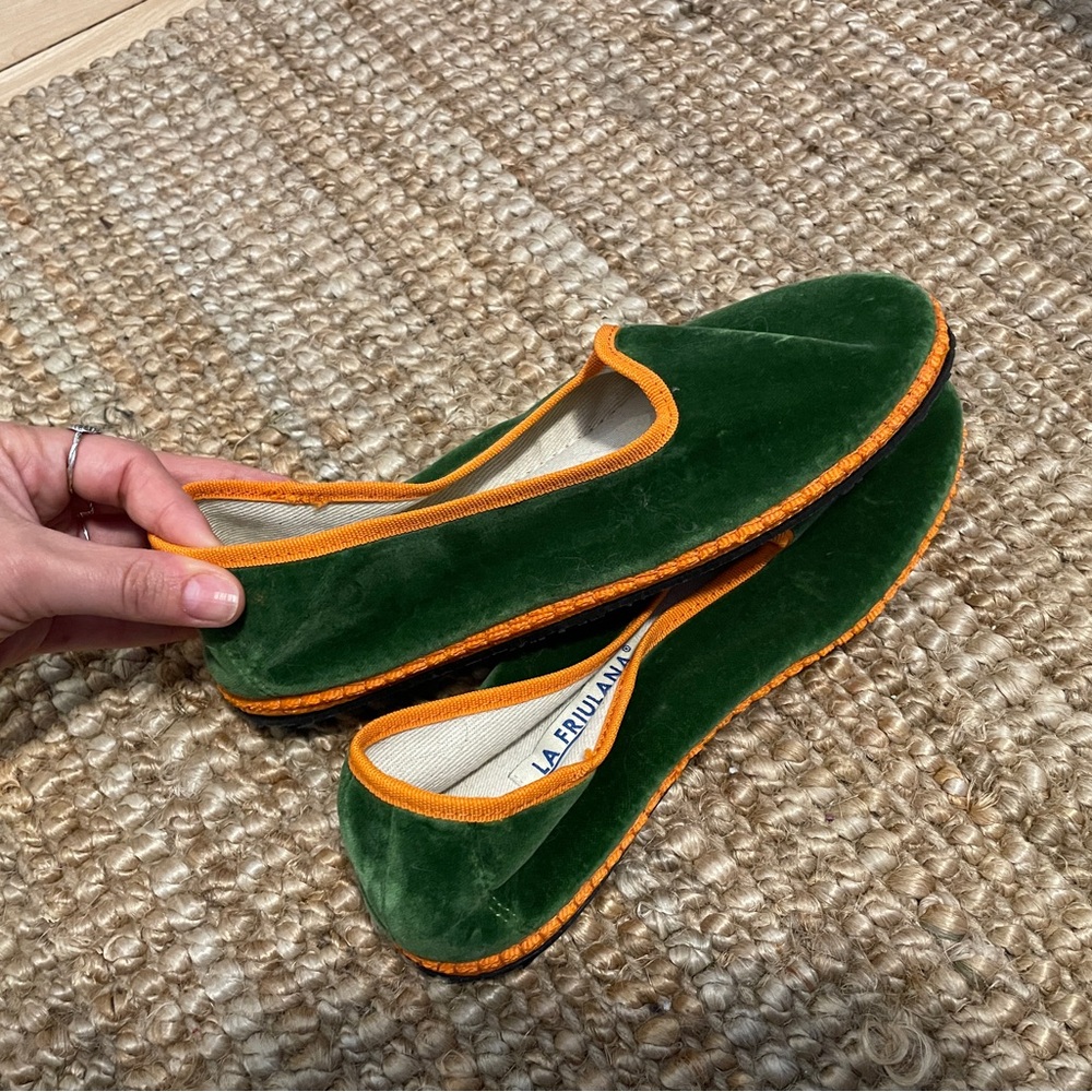 Authentic Italian Velvet Shoes